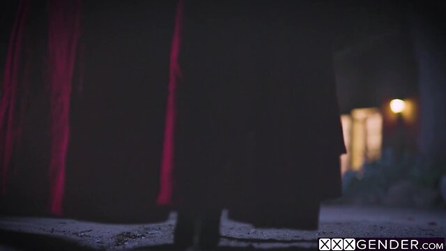 Fairytale sex with afraid shemale chanel santini