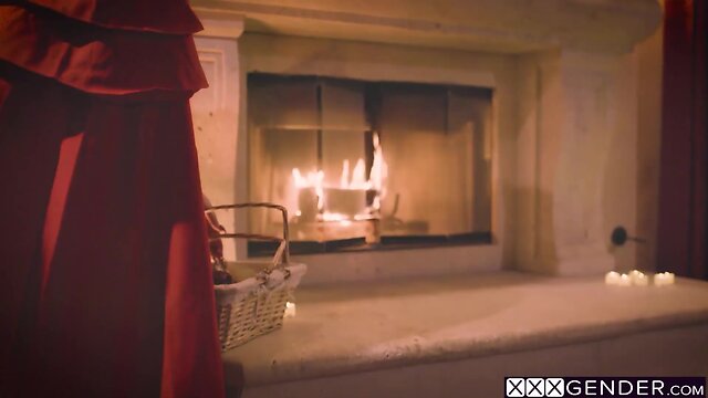 Fairytale sex with afraid shemale chanel santini