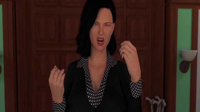 Bully feeds hot mom with bbc