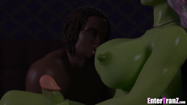 Alien futa gets grouped by bbc