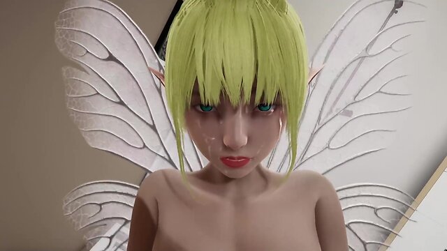 Disney tinker bell and snow white: a futuristic tale