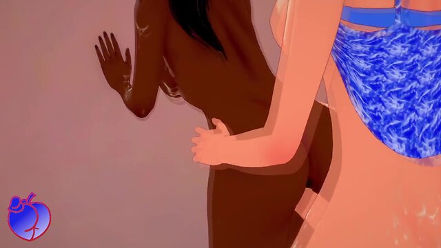 3d futa-on-futa fucking