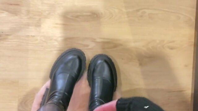 Reflection of handjob technique