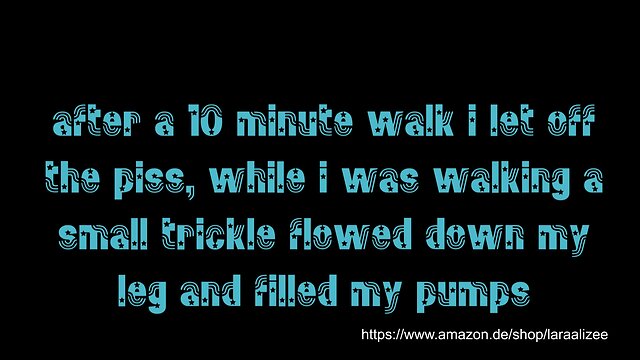 Latex hotpants and pantyhose peeing