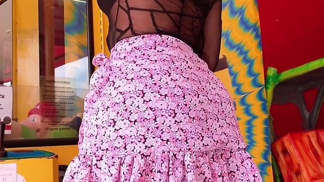 Fan-captured cinema performance by a trans person