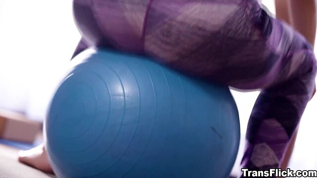 Ariel and sinn work up a sweat and get horny!