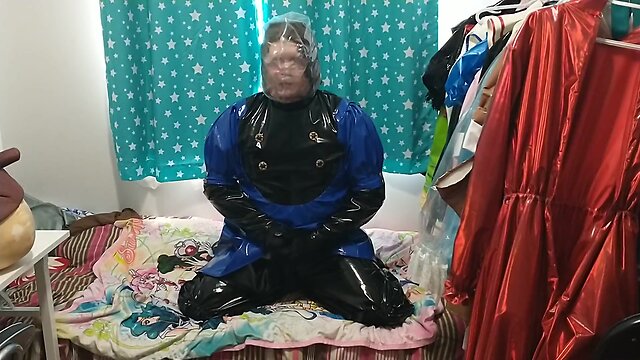 Persona 5 cosplay pvc breathplay vibrator hands-free sissy experience