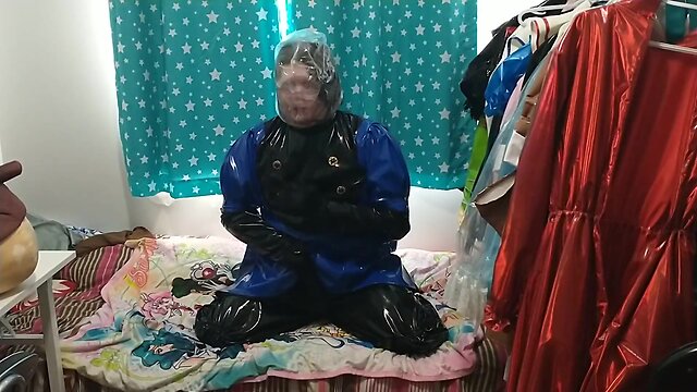 Persona 5 cosplay pvc breathplay vibrator hands-free sissy experience