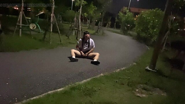 Reliving the past: trying on my junior high school uniform