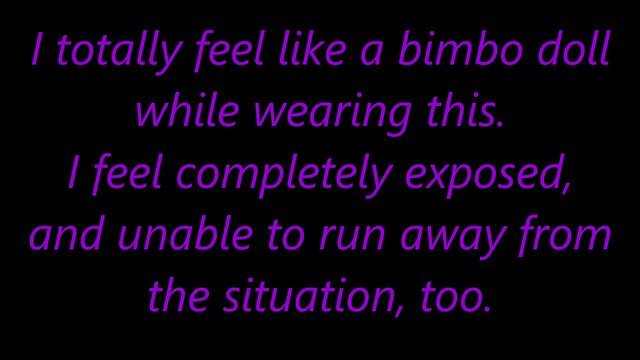 Monique in bimbo doll boots outdoors