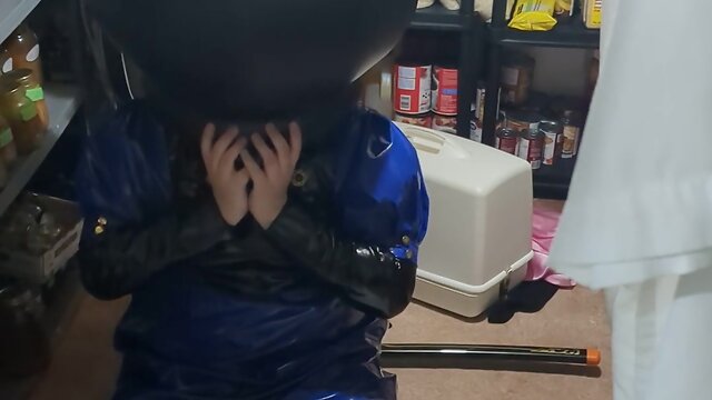 Pvc sissy layered levensa cosplay cauldron breathplay