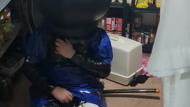 Pvc sissy layered levensa cosplay cauldron breathplay