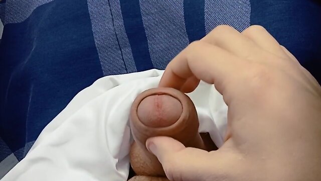 Transsexual transformation: guy denied finishing masturbation