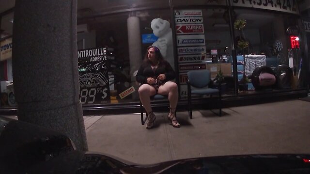 Sitting outside and enjoying the day