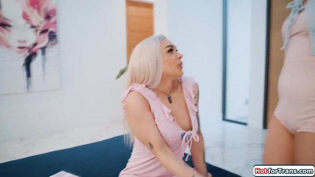 Two shemales cheating on girlfriend