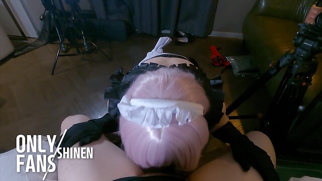 Crossdressing shemale cosplay - fgo shielder mashu