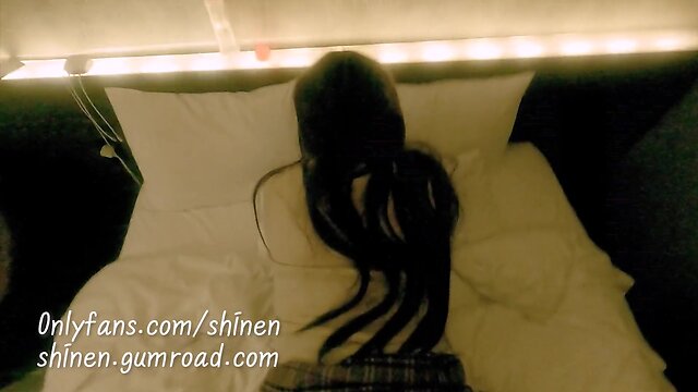 Japanese crossdressing school uniform cosplay