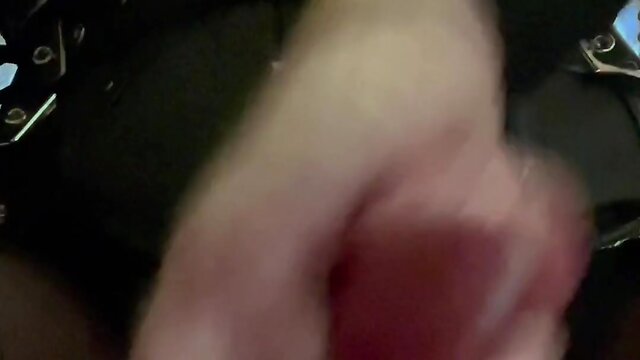 Black & red patent leather angels