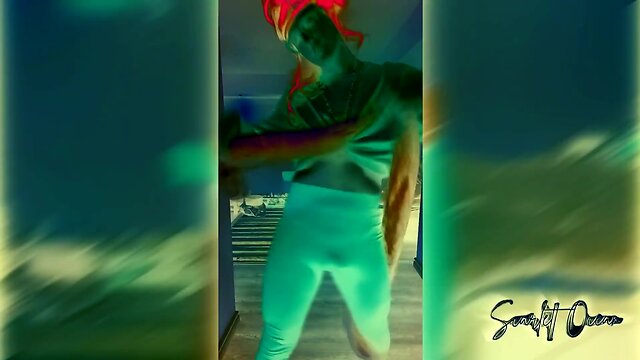 Scarlett ocean pmv: shemale and giant dildo