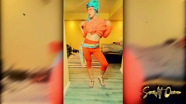 Scarlett ocean pmv: shemale and giant dildo