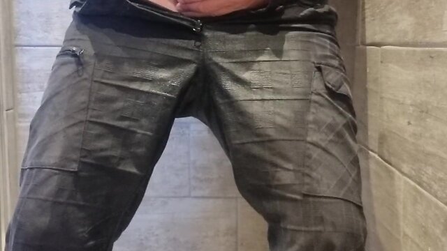 Pee shower ejaculation