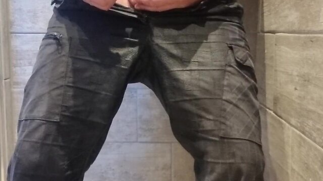 Pee shower ejaculation