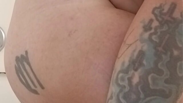 Chloe the star trans erupts lady cum with masturbation and huge dildo.