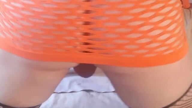 Sissy boy twerking in plaid sexy bodysuit