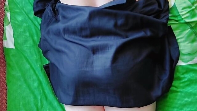 Cute ladyboy flaunting white beauty in mini skirt