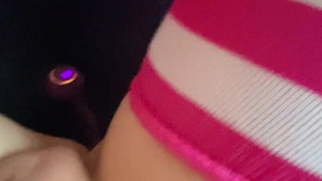 Sensual sissy pleasure sounds during climax