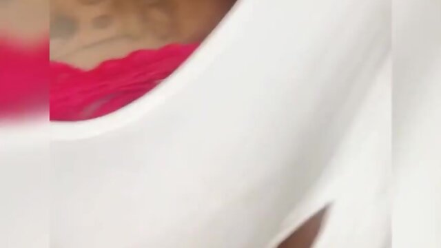 Trans person penetrates straight man anally with strap-on.