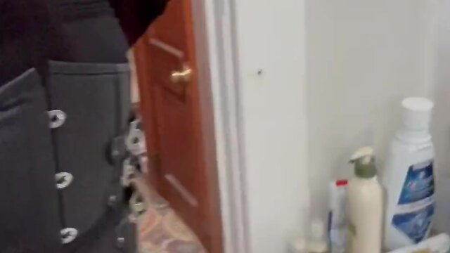 Sitting with the angels and a shiny pantyhose cock