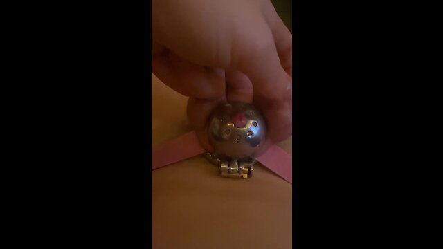 Creamy creampie from adorable shemale