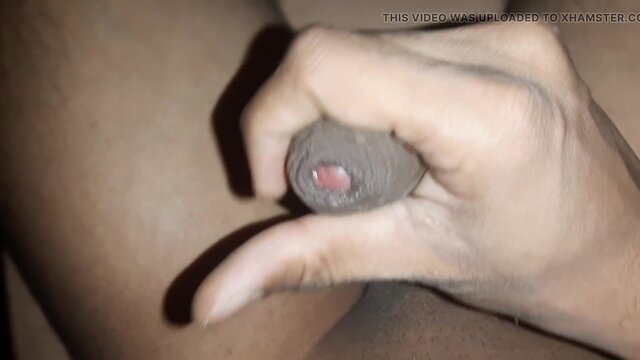 Ts daella masturbating and pov cumming close-up