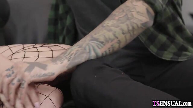 Shemale engages in steamy encounter with stranger on first date