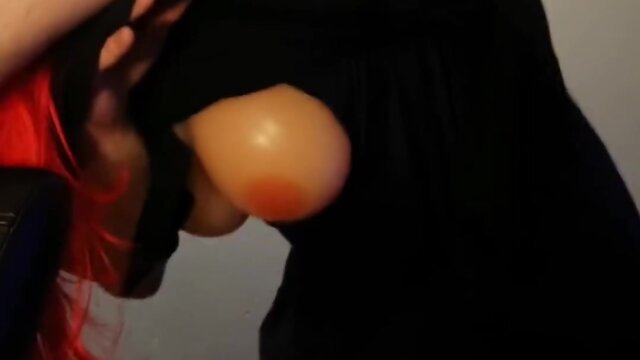 Cd ts sissy slut displays talents and treats with multiple cumshot