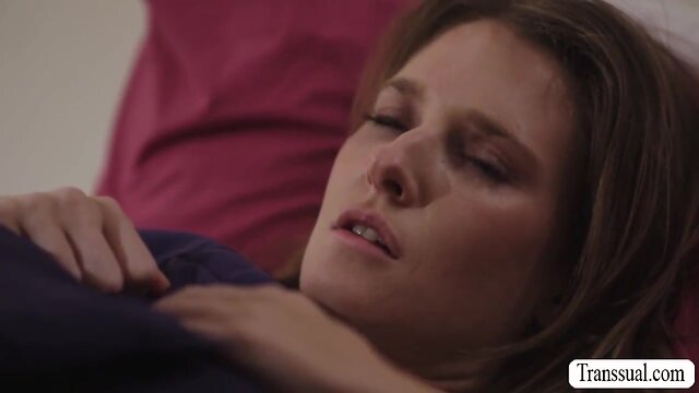 Caught shemale fucks stepteen