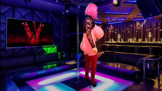 X cup female sissy strippers masked