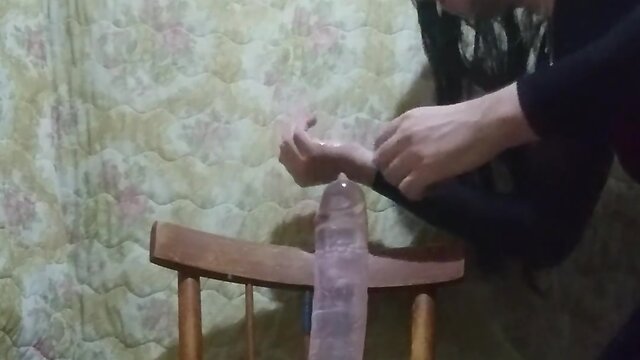 Lady alice compilation: big dildo, deepthroat, glamour fetish session with lingerie, pantyhose, high heels, and lipstick