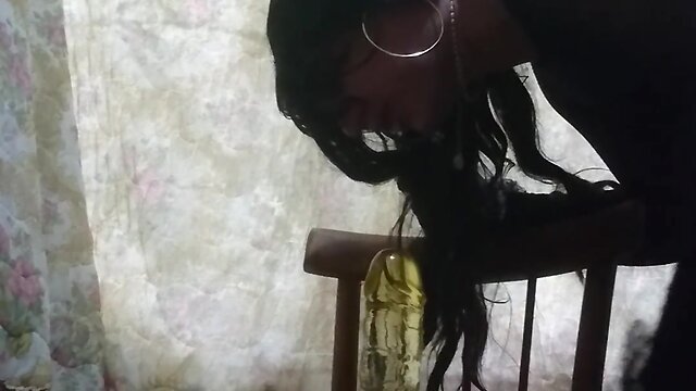 Lady alice compilation: big dildo, deepthroat, glamour fetish session with lingerie, pantyhose, high heels, and lipstick