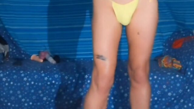 Compilation of bikini, pink garter, and tennis skirt playfulness