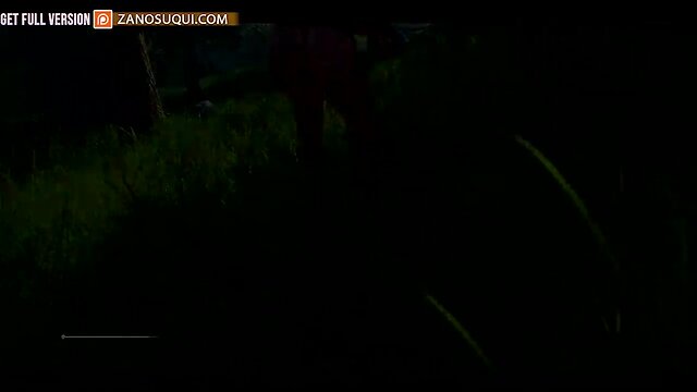 3d futanari orc and big-busted woman intimate encounter