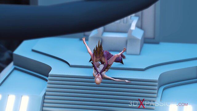 Mystical cave encounter on exoplanet: sci-fi themed romance