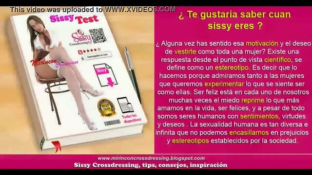 Prueba de sissy motivacional aquí - bit.ly/sissytestespÑ