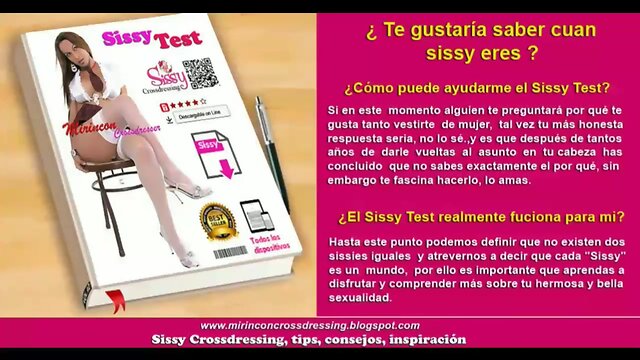 Prueba de sissy motivacional aquí - bit.ly/sissytestespÑ