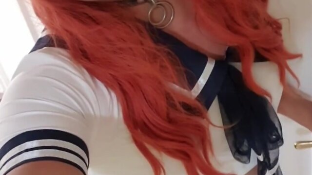 The school uniformed child