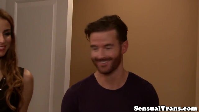 Trans person doggystyles and jerks off