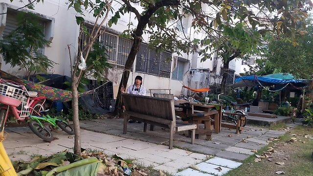 White cd hot dancing in a cute tight skirt