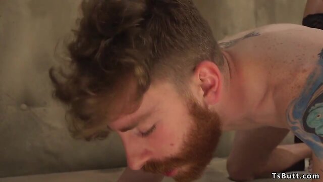 Black tranny anal bangs patient with huge dick