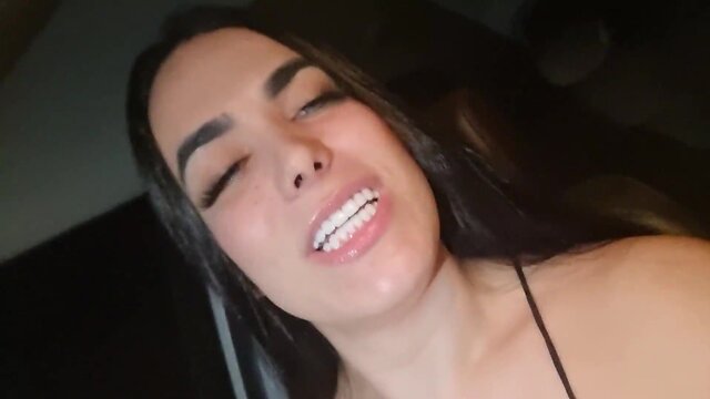 Having fun in the car